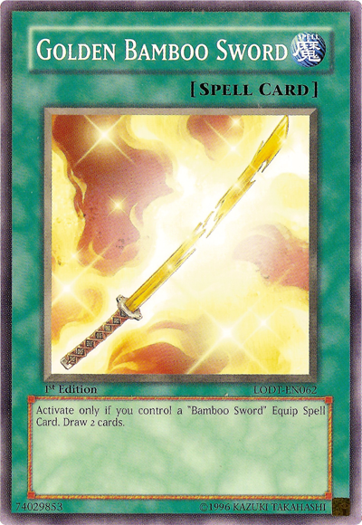 Golden Bamboo Sword [LODT-EN062] Common | Odin's Place