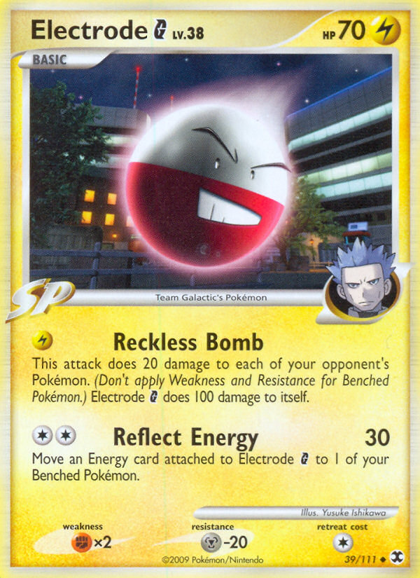 Electrode G (39/111) [Platinum: Rising Rivals] | Odin's Place