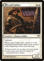 Loyal Cathar // Unhallowed Cathar [Dark Ascension] | Odin's Place