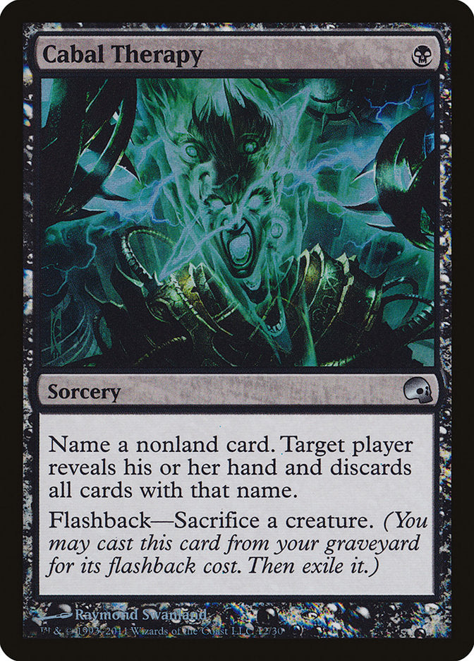 Cabal Therapy (12) [Premium Deck Series: Graveborn] | Odin's Place