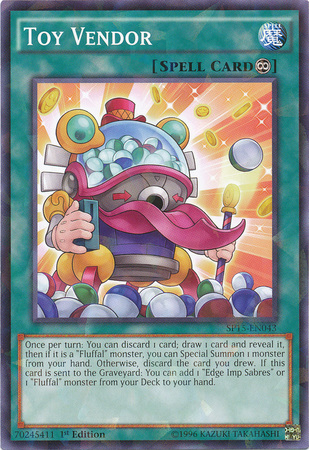 Toy Vendor [SP15-EN043] Shatterfoil Rare | Odin's Place