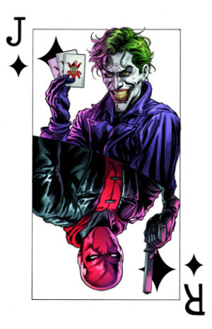 Batman Three Jokers Cards: Red Hood & Joker | Odin's Place