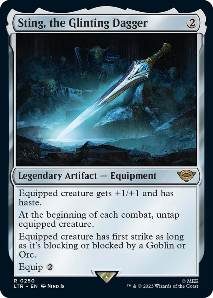 Sting, the Glinting Dagger [The Lord of the Rings: Tales of Middle-Earth] | Odin's Place