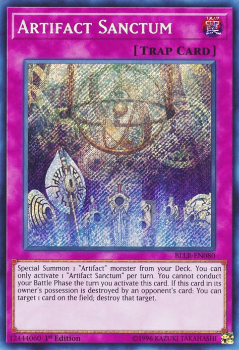Artifact Sanctum [BLLR-EN080] Secret Rare | Odin's Place