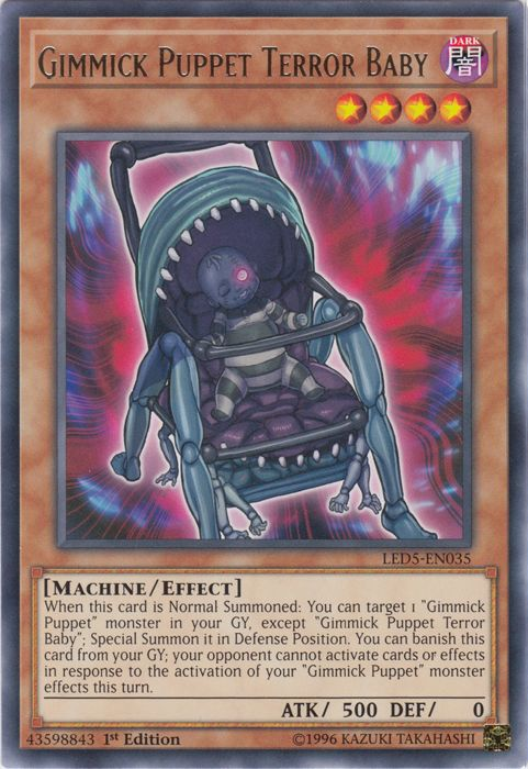 Gimmick Puppet Terror Baby [LED5-EN035] Rare | Odin's Place