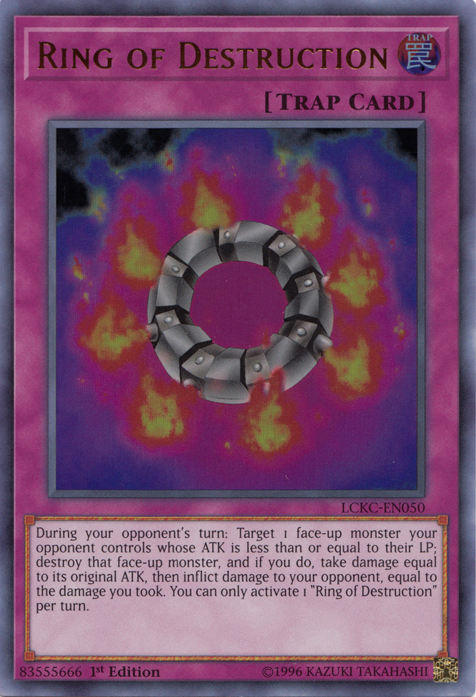 Ring of Destruction [LCKC-EN050] Ultra Rare | Odin's Place