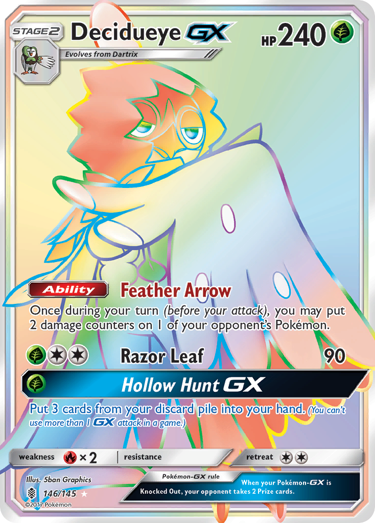 Decidueye GX (146/145) [Sun & Moon: Guardians Rising] | Odin's Place