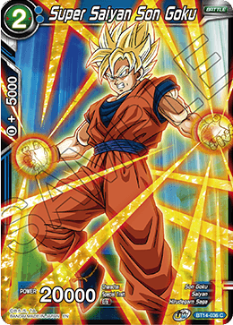 Super Saiyan Son Goku (BT14-036) (BT14-036) [Cross Spirits] | Odin's Place