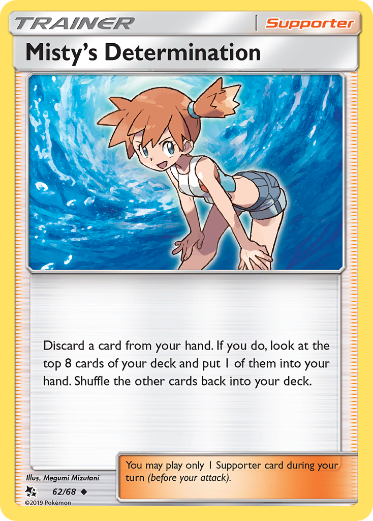 Misty's Determination (62/68) [Sun & Moon: Hidden Fates] | Odin's Place