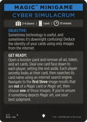 Cyber Simulacrum (Magic Minigame) [Kamigawa: Neon Dynasty Minigame] | Odin's Place