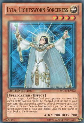 Lyla, Lightsworn Sorceress [WGRT-EN022] Super Rare | Odin's Place