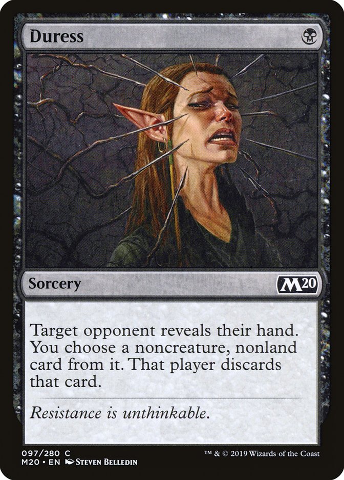 Duress [Core Set 2020] | Odin's Place