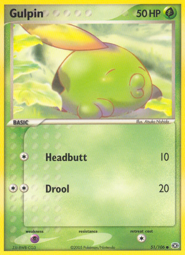 Gulpin (51/106) [EX: Emerald] | Odin's Place