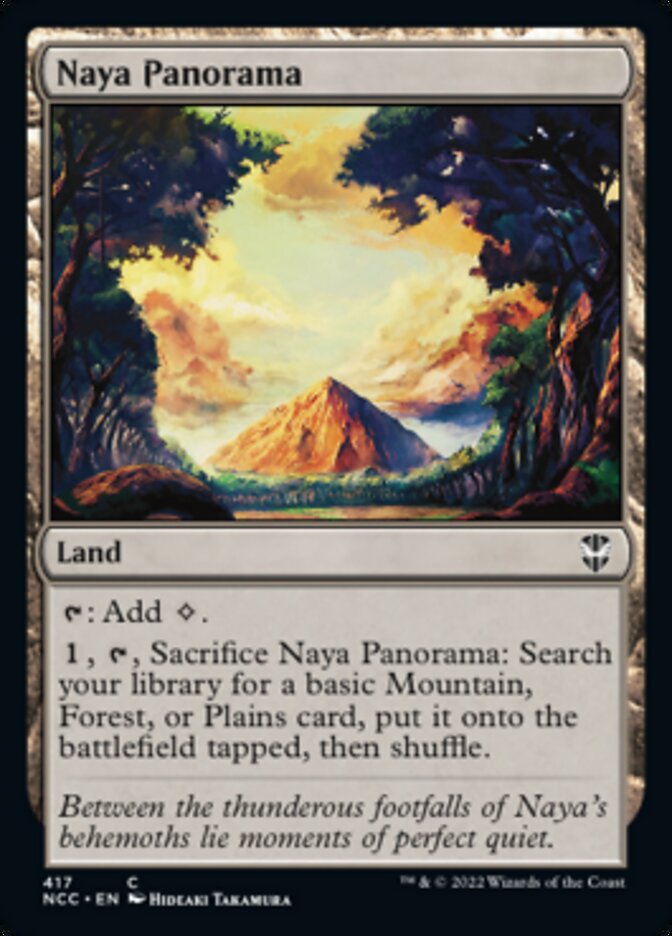 Naya Panorama [Streets of New Capenna Commander] | Odin's Place