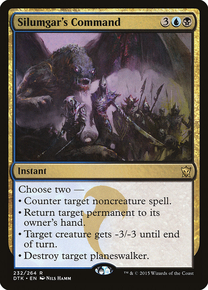 Silumgar's Command (232) [Dragons of Tarkir] | Odin's Place