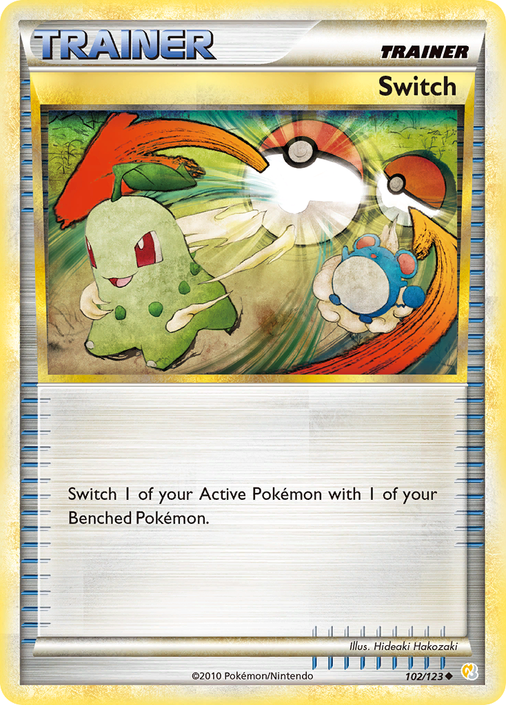 Switch (102/123) [HeartGold & SoulSilver: Base Set] | Odin's Place