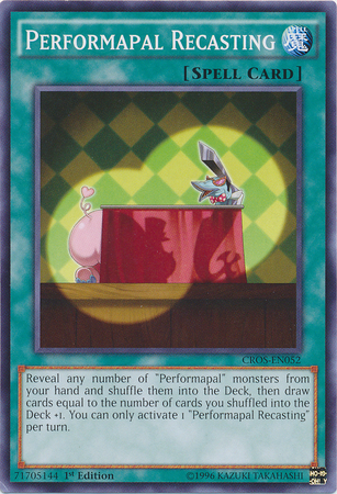 Performapal Recasting [CROS-EN052] Common | Odin's Place