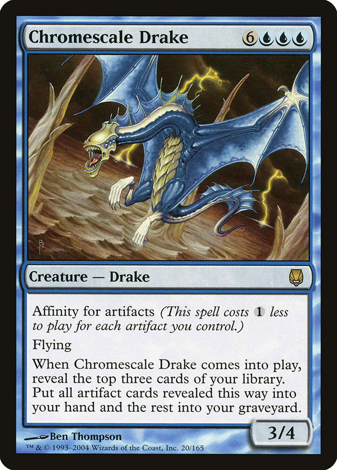 Chromescale Drake (20) [Darksteel] | Odin's Place
