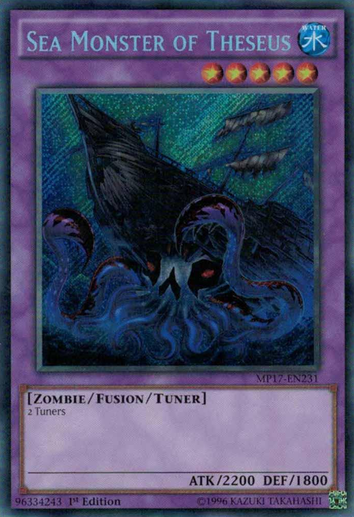 Sea Monster of Theseus [MP17-EN231] Secret Rare | Odin's Place