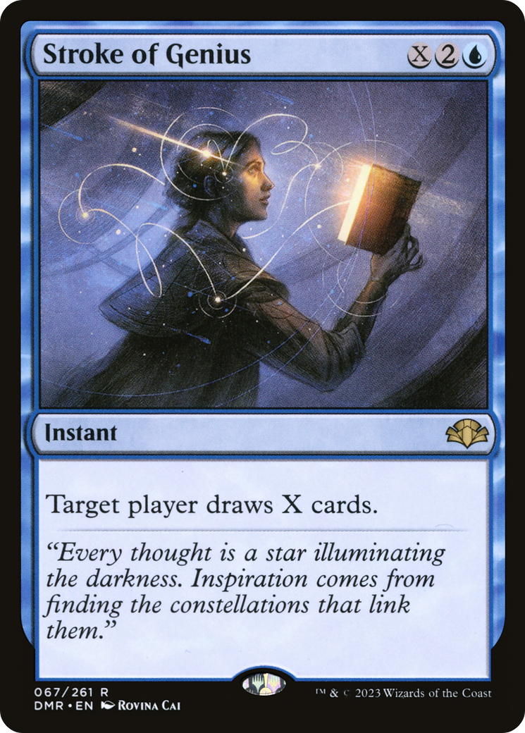 Stroke of Genius [Dominaria Remastered] | Odin's Place