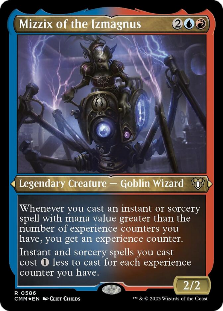 Mizzix of the Izmagnus (Foil Etched) [Commander Masters] | Odin's Place