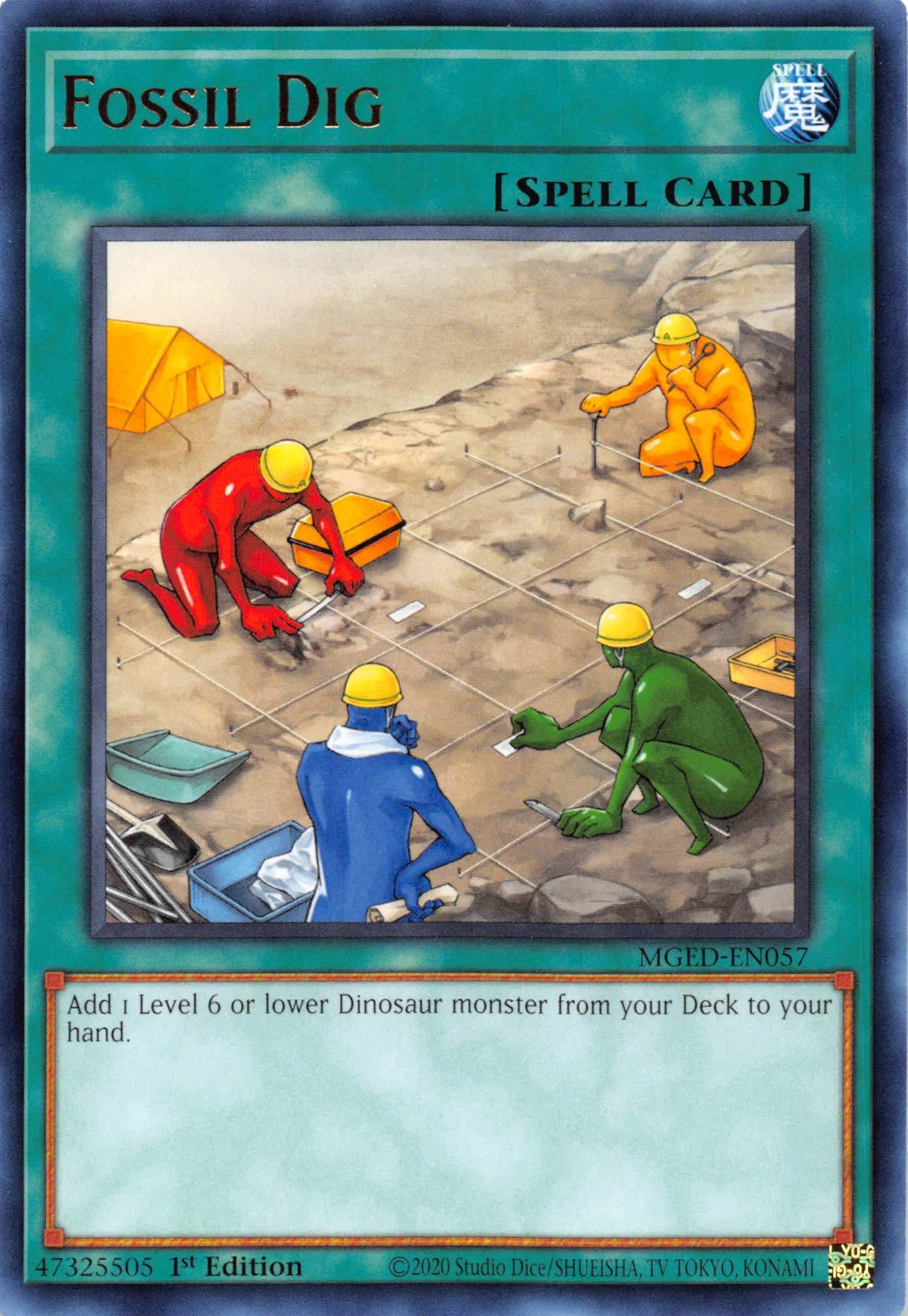 Fossil Dig [MGED-EN057] Rare | Odin's Place
