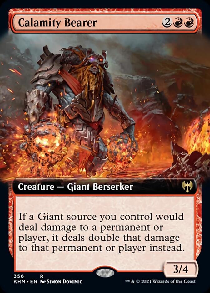 Calamity Bearer (Extended Art) [Kaldheim] | Odin's Place