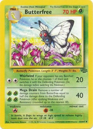 Butterfree (33/64) [Jungle Unlimited] | Odin's Place