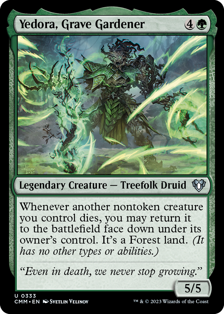 Yedora, Grave Gardener [Commander Masters] | Odin's Place