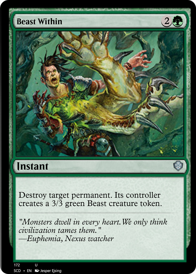 Beast Within [Starter Commander Decks] | Odin's Place