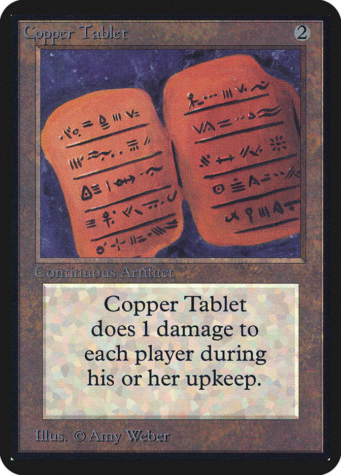 Copper Tablet (238) [Alpha Edition] | Odin's Place