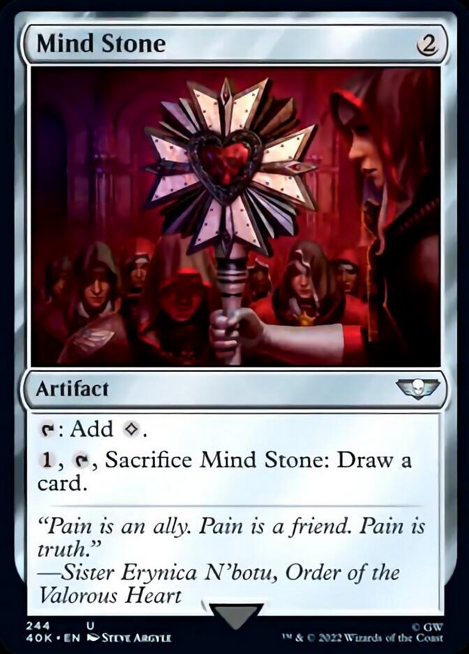 Mind Stone (244) (Surge Foil) [Warhammer 40,000] | Odin's Place