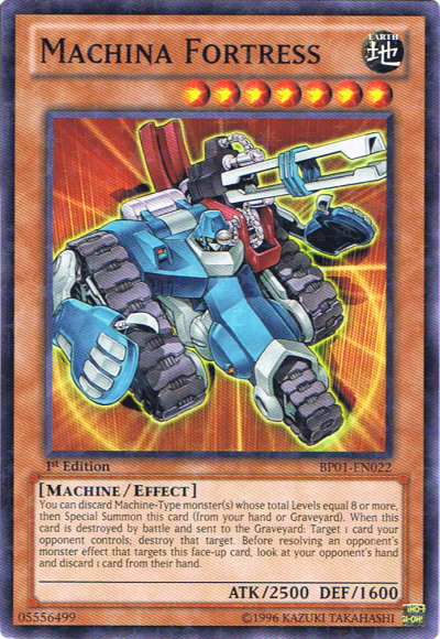 Machina Fortress [BP01-EN022] Starfoil Rare | Odin's Place