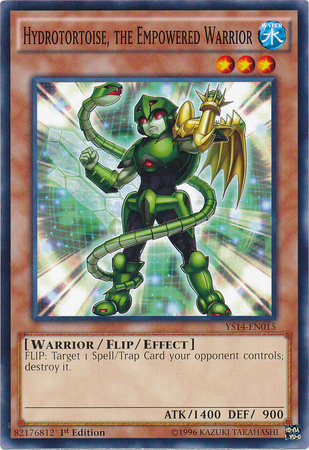 Hydrotortoise, the Empowered Warrior [YS14-EN015] Common | Odin's Place