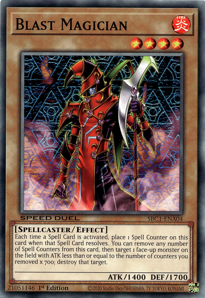 Blast Magician [SBC1-EN004] Common | Odin's Place