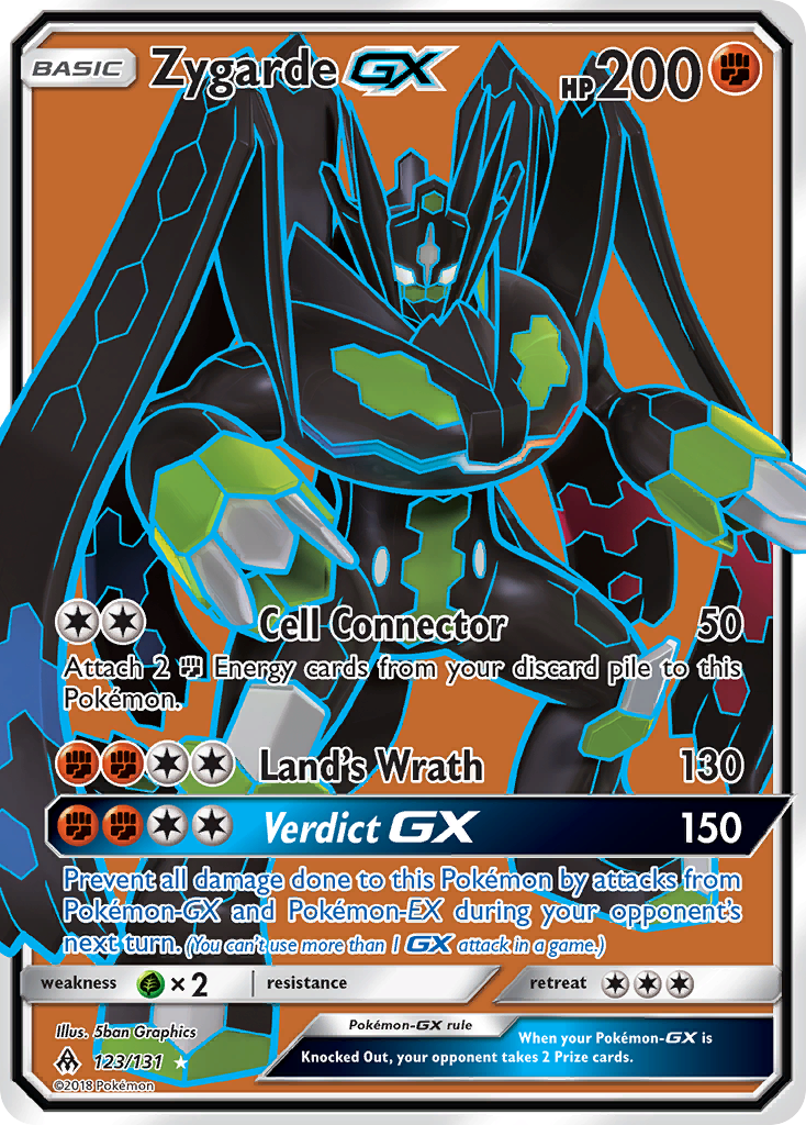 Zygarde GX (123/131) [Sun & Moon: Forbidden Light] | Odin's Place