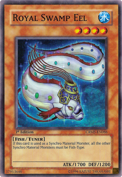 Royal Swamp Eel [CRMS-EN086] Super Rare | Odin's Place
