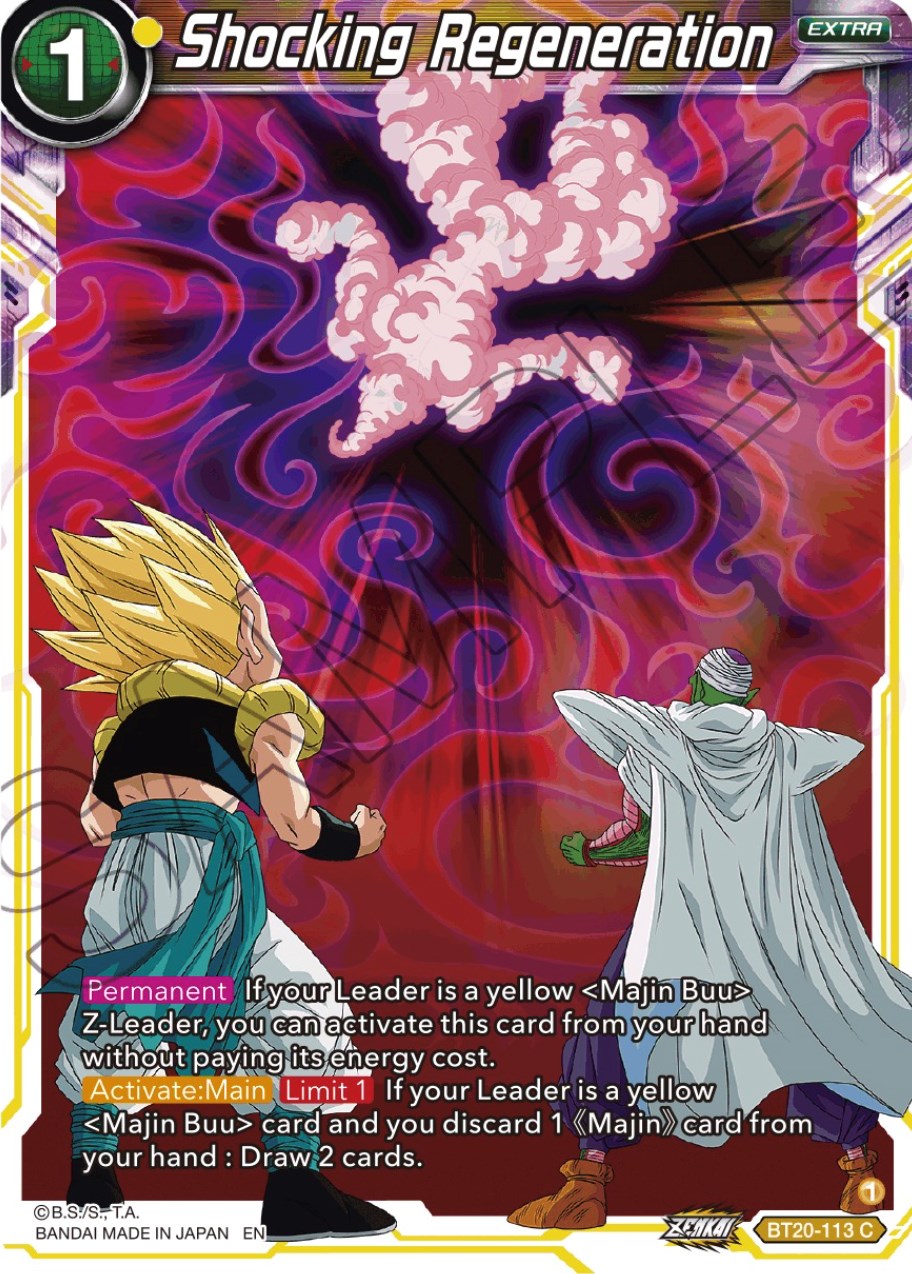 Shocking Regeneration (BT20-113) [Power Absorbed] | Odin's Place
