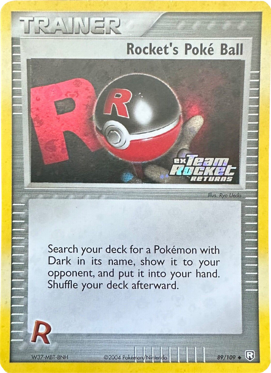 Rocket's Poke Ball (89/109) (Stamped) [EX: Team Rocket Returns] | Odin's Place