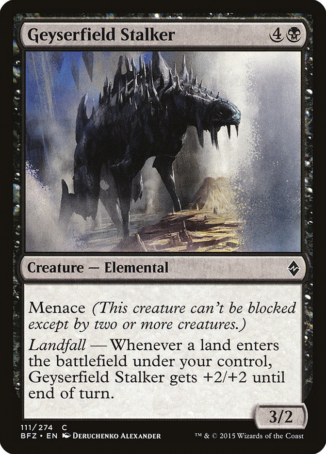 Geyserfield Stalker (111) [Battle for Zendikar] | Odin's Place