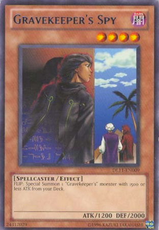 Gravekeeper's Spy (Blue) [DL11-EN009] Rare | Odin's Place