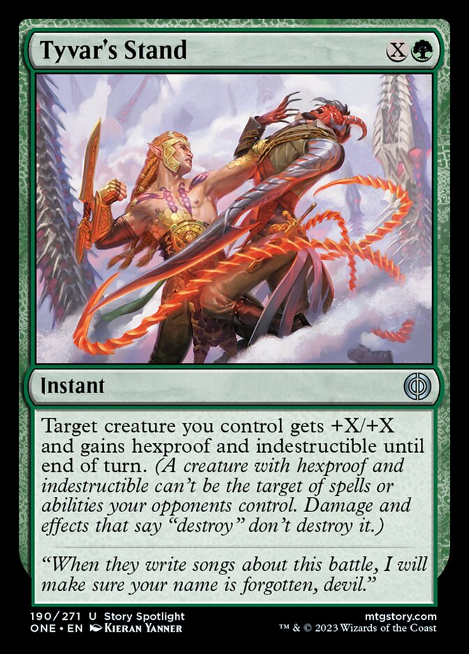 Tyvar's Stand [Phyrexia: All Will Be One] | Odin's Place