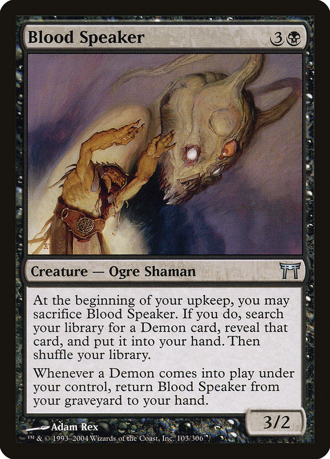 Blood Speaker (103) [Champions of Kamigawa] | Odin's Place