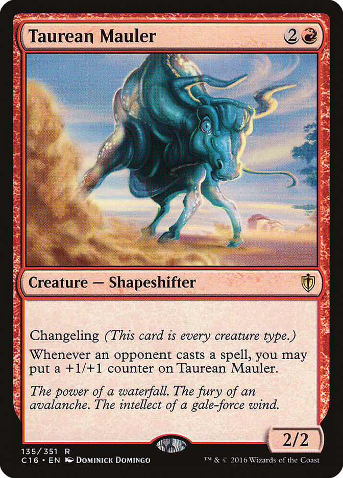 Taurean Mauler (135) [Commander 2016] | Odin's Place