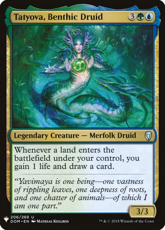 Tatyova, Benthic Druid [Mystery Booster] | Odin's Place