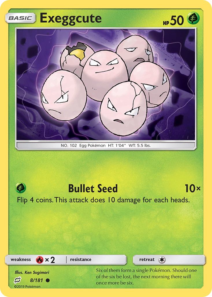 Exeggcute (8/181) [Sun & Moon: Team Up] | Odin's Place