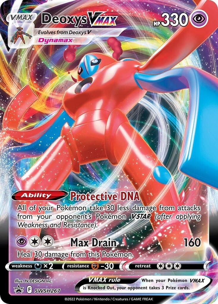 Deoxys VMAX (SWSH267) [Sword & Shield: Black Star Promos] | Odin's Place