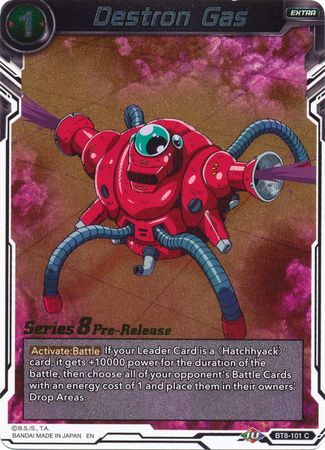 Destron Gas (BT8-101_PR) [Malicious Machinations Prerelease Promos] | Odin's Place