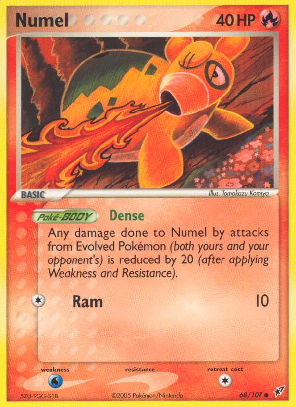 Numel (68/107) [EX: Deoxys] | Odin's Place