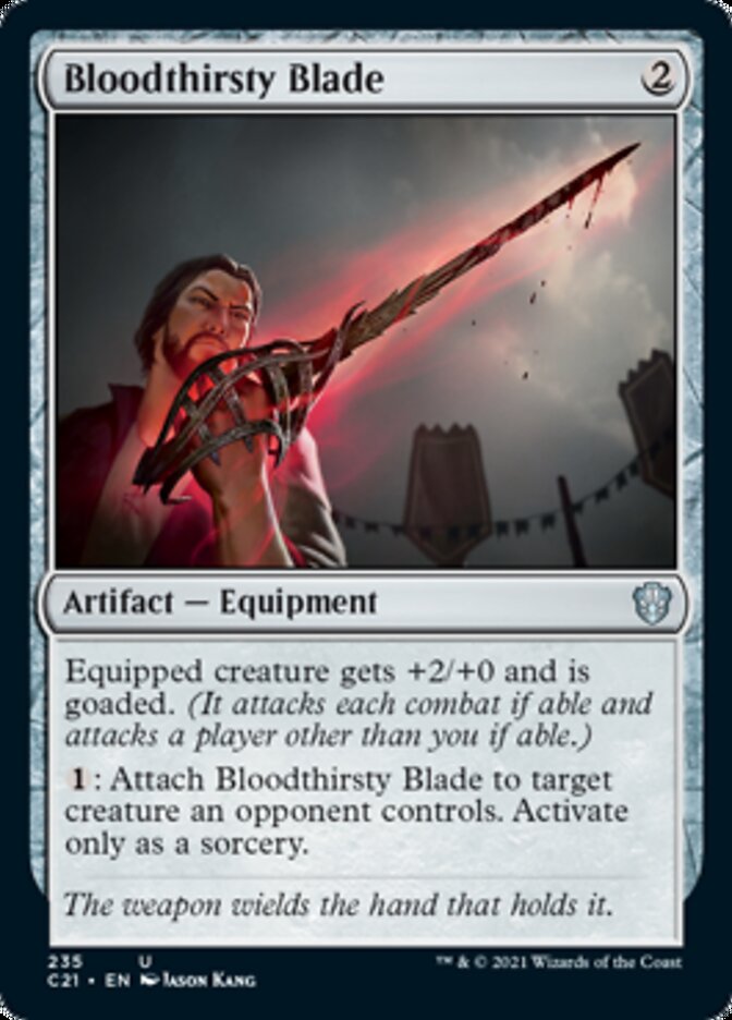 Bloodthirsty Blade [Commander 2021] | Odin's Place